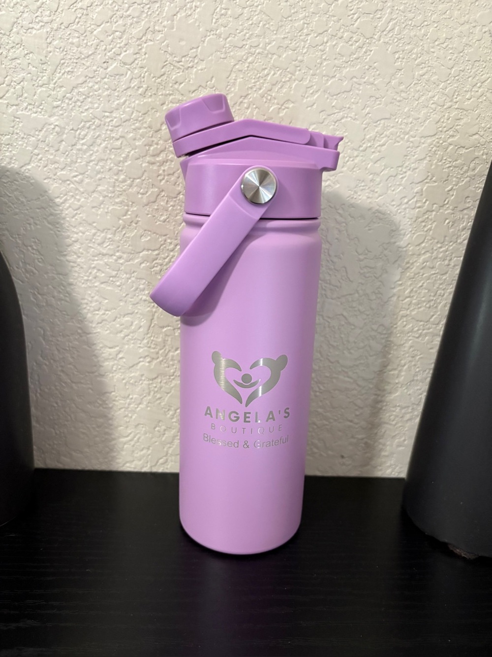 Lavender Insulated Water Bottle
